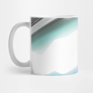 Summer Vibes Marble Waves Mug